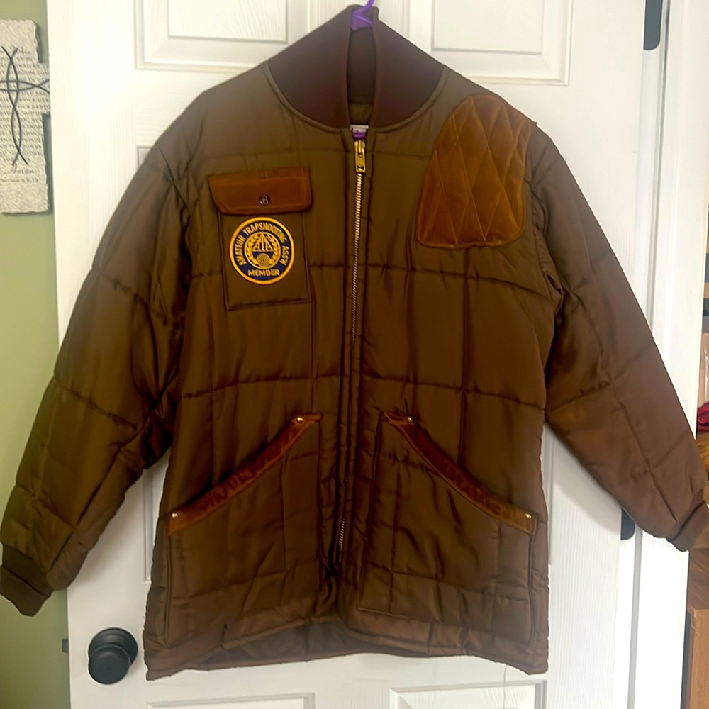Large, insulated, shooting jacket